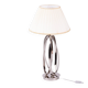 Art Deco Table Lamp in Chromed Metal by Mauro Ferretti, Italy, 1920s