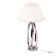 Art Deco Table Lamp in Chromed Metal by Mauro Ferretti, Italy, 1920s