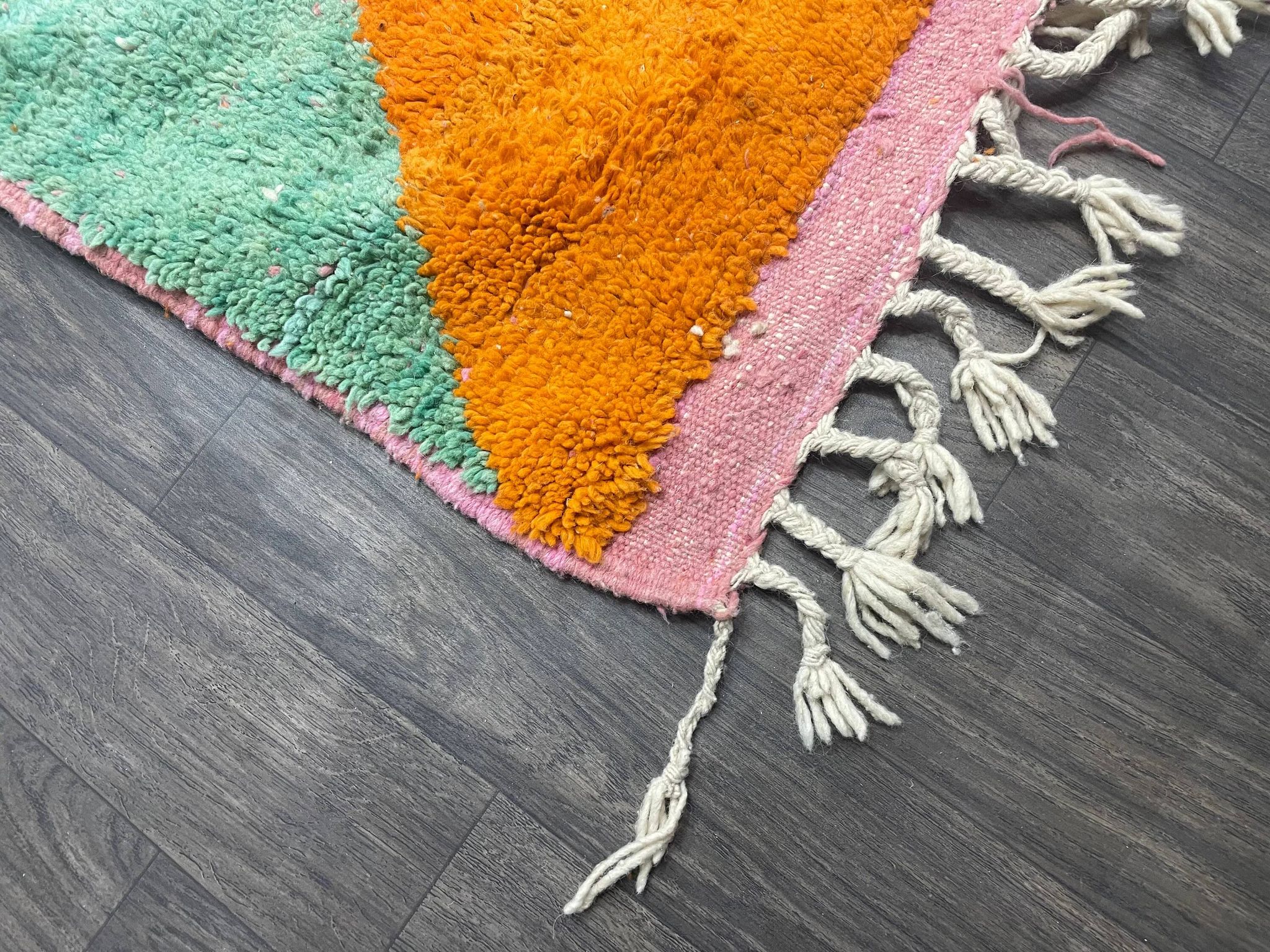 Tapis berbère en laine pure 2.5 x 1.5 m