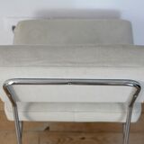 Pair of 60s heaters, steel and wool, France