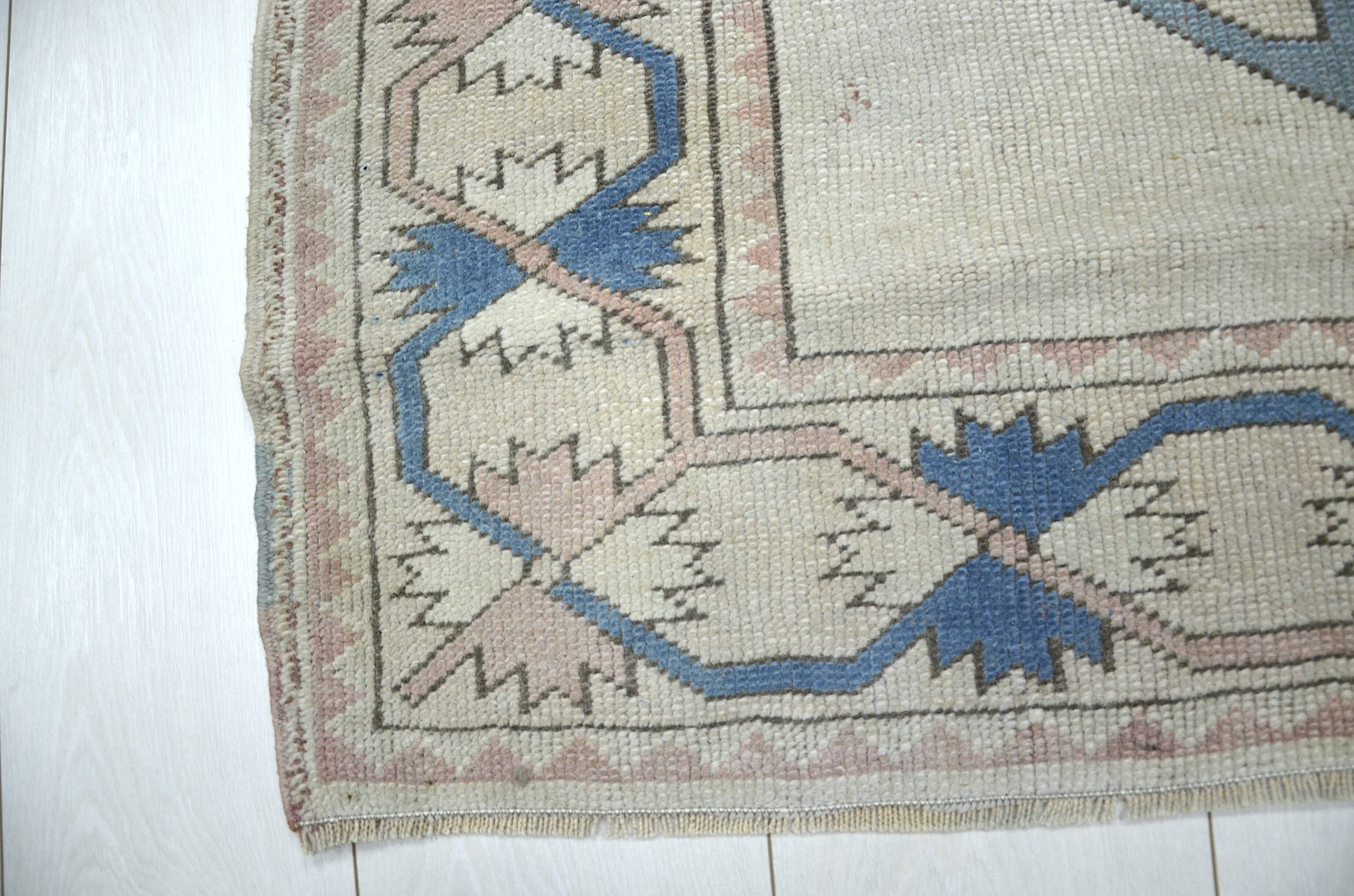 Blue & Red Anatolian Rug sku 1151
