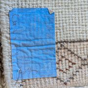 Vintage Moroccan wool rug
