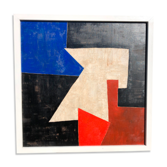 Abstract oil painting