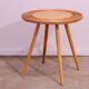 Mid century rattan coffe table by Jan Kalous for ÚLUV, 1960´s, Czechoslovakia