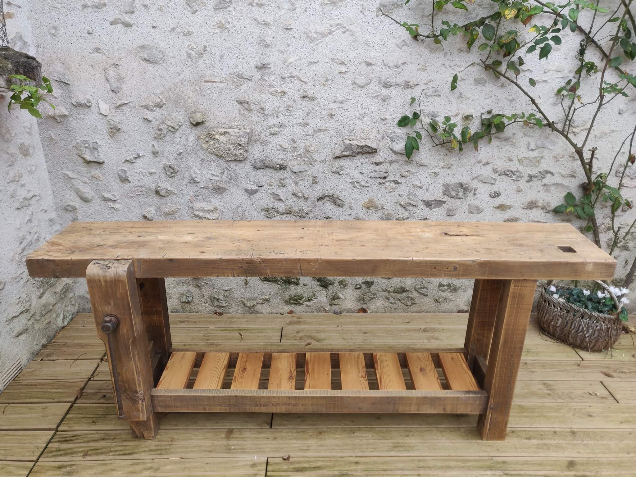 Old workbench renovated