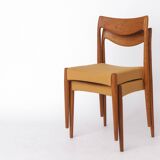 Pair of Bambi Dining Chairs by Rastad & Relling for Gustav Bahus, 1960s