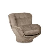 "Karaté" armchair in velvet by Michel Cadestin for Airborne, circa 1970.