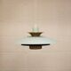 Vintage Jeka Metaltryk Volga Lamp: Fully restored - Danish Modern Design