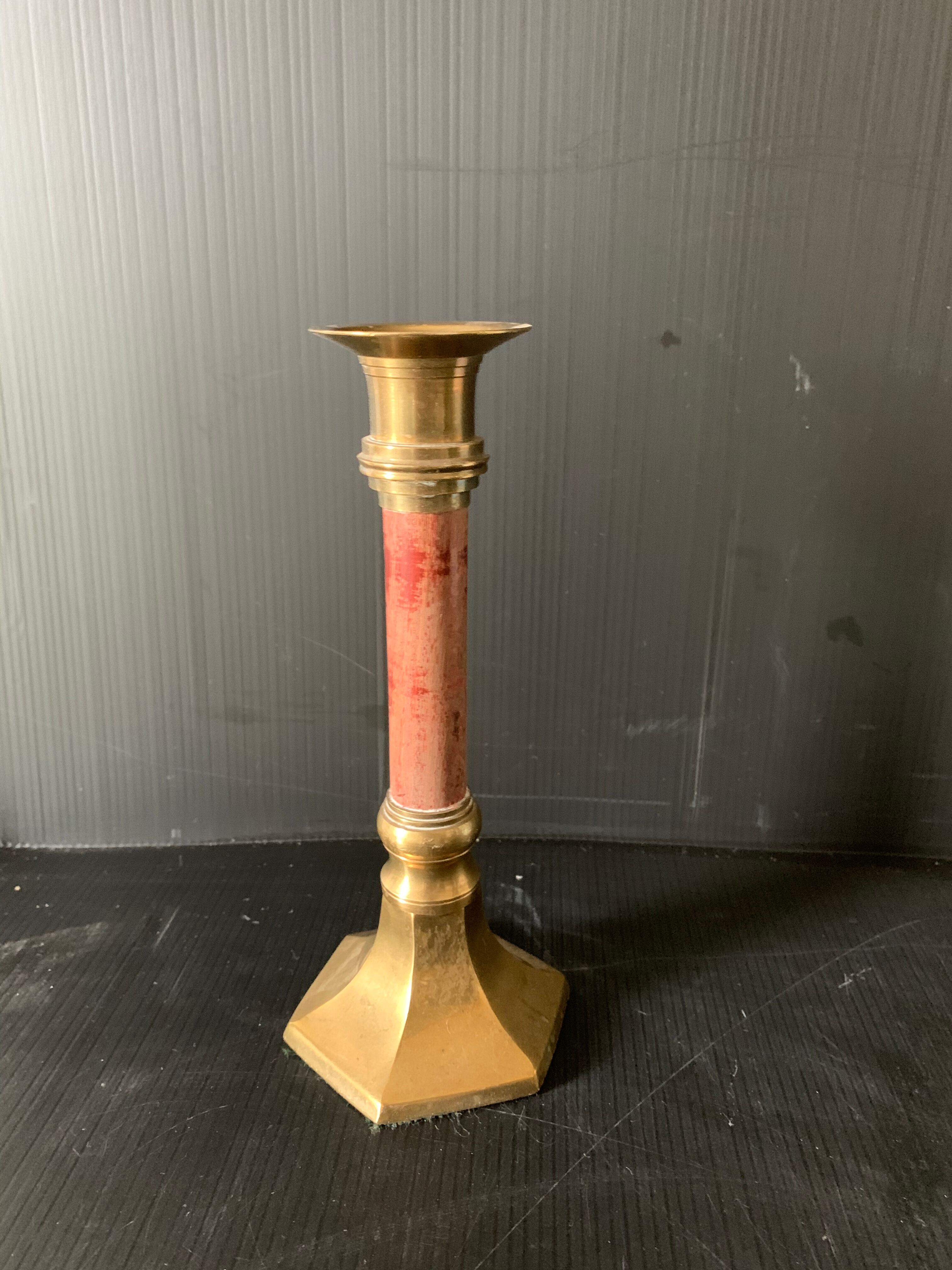 Brass Bougeoir