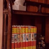 Rattan wall shelf 2 shelves