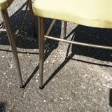 Pair of vintage metal chairs