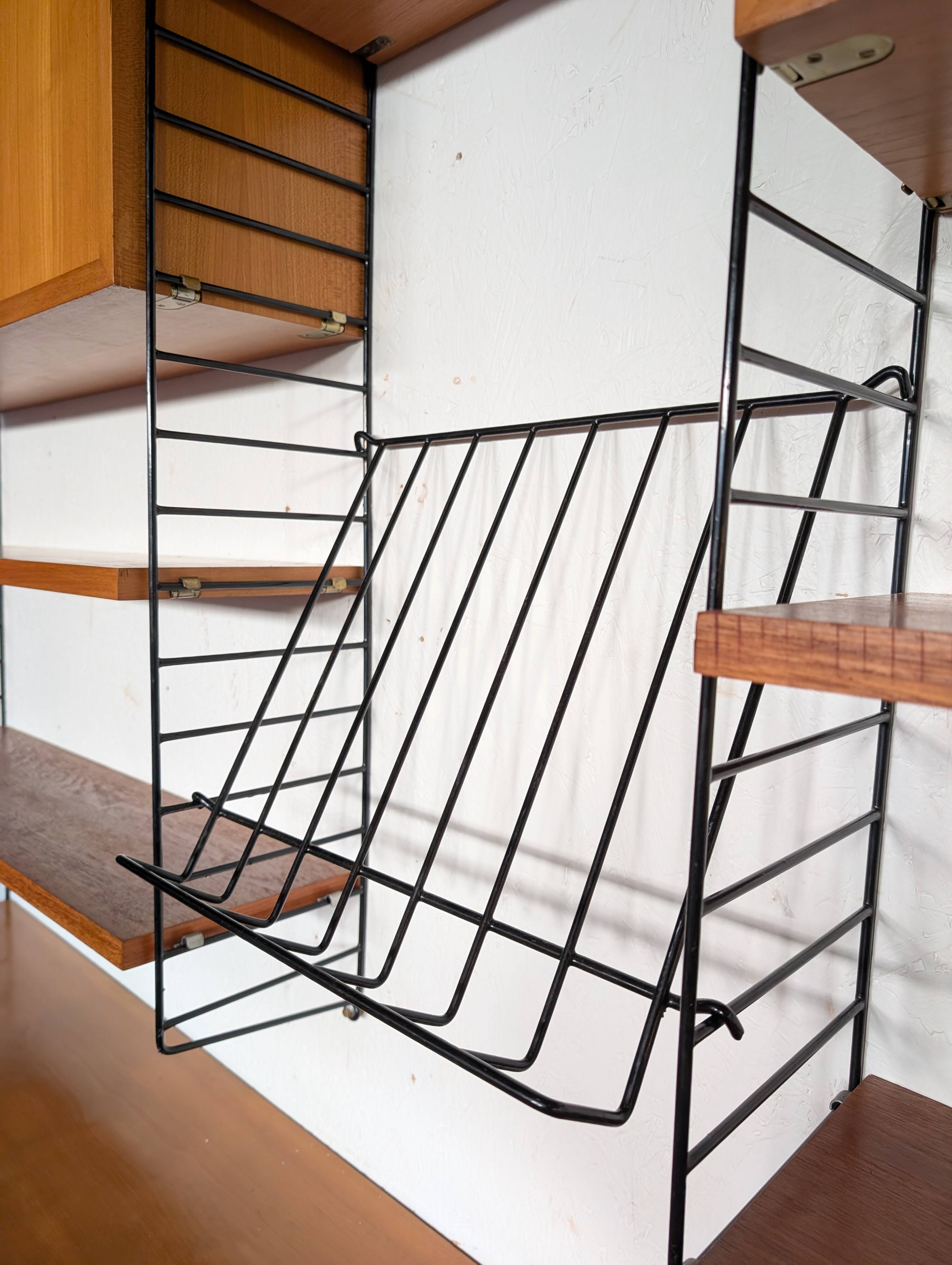 Original STRING wall unit by Nisse Strinning from the 1960s, Sweden.