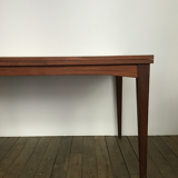 Teak dining table with extensions