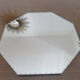 Set of 2 bevelled octagonal mirrors 50/60s