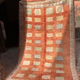 Berber beni ouarain ocher carpet