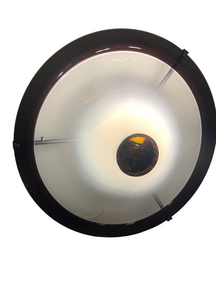 Murano Glass Flushmount by Mila Schon for Zonca Voghera , 1980s