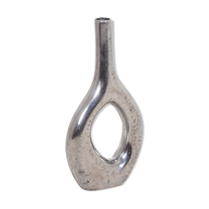 Vase en aluminium, années