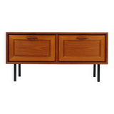 Vintage teak lowboard chest of drawers sideboard drawers 60s 70s