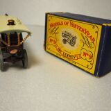Jouet matchbox models of yesteryear no.9 – the fowler big lion showman engine – series by lesney