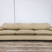 Three-seater Maralunga sofa by Vico Magistretti from the 1970s.