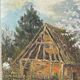 Oil on panelPressagny l'orgueilleux by Dugrès 1976