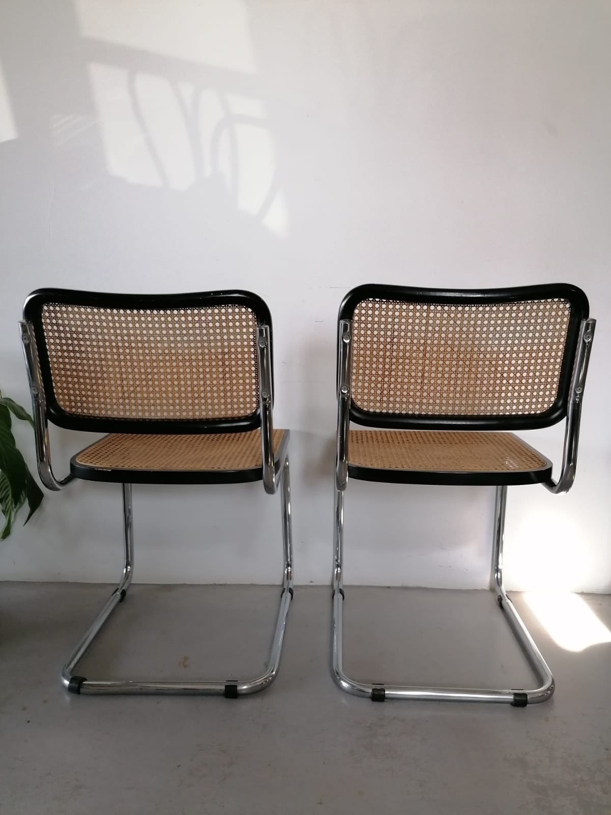 Pair of chairs Marcel Breuer B32