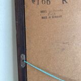 Scandinavian rosewood mirror Aksel Kjersgaard 166 for Möbel Odder 1960