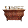 18th century Bordeaux chest of drawers made of solid mahogany