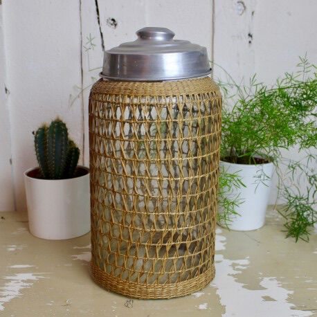 Rattan cane candy box