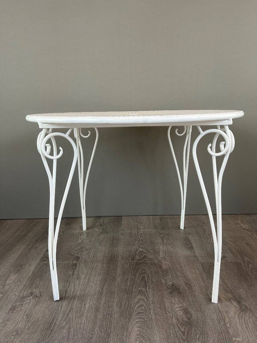 Wrought Iron Garden Furniture, 20th Century