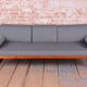 Bauhaus Sofa in Chrome and Beech from Robert Slezak, Czech, 1930s