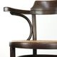 Original Cosmos vintage webbing chair in Thonet style from the 20th century