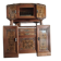 Buffet Art Déco – Noyer, placage de ronce et marbre – Vers 1930