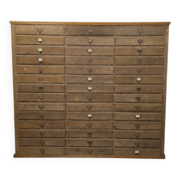 Large workshop cabinet with drawers – antique workshop / hardware / No. 2
