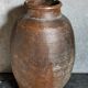 XXL traditional pottery old 19th century folk art 42 cm