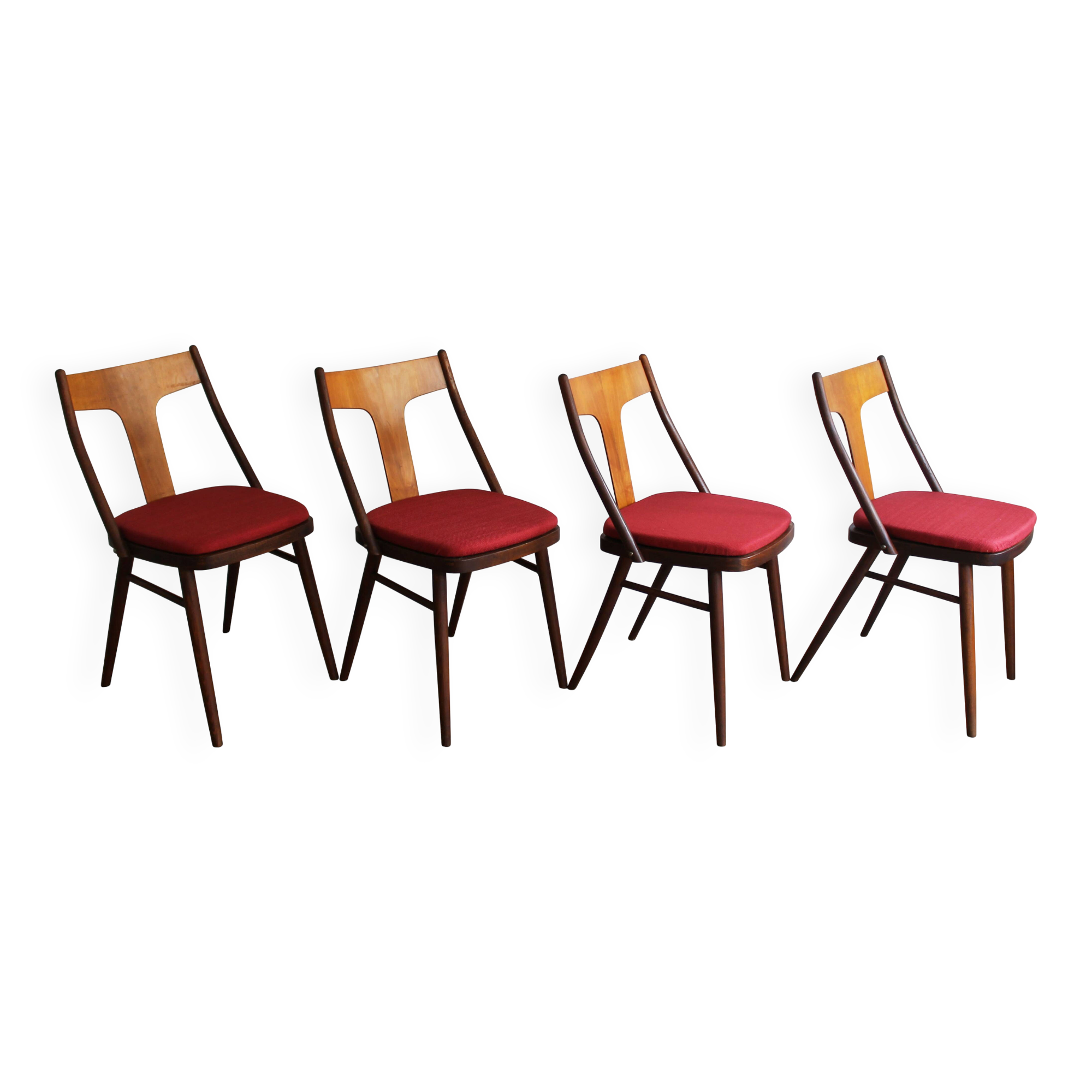 1960s Scandinavian Style Dining Chairs by Mier Topolcany