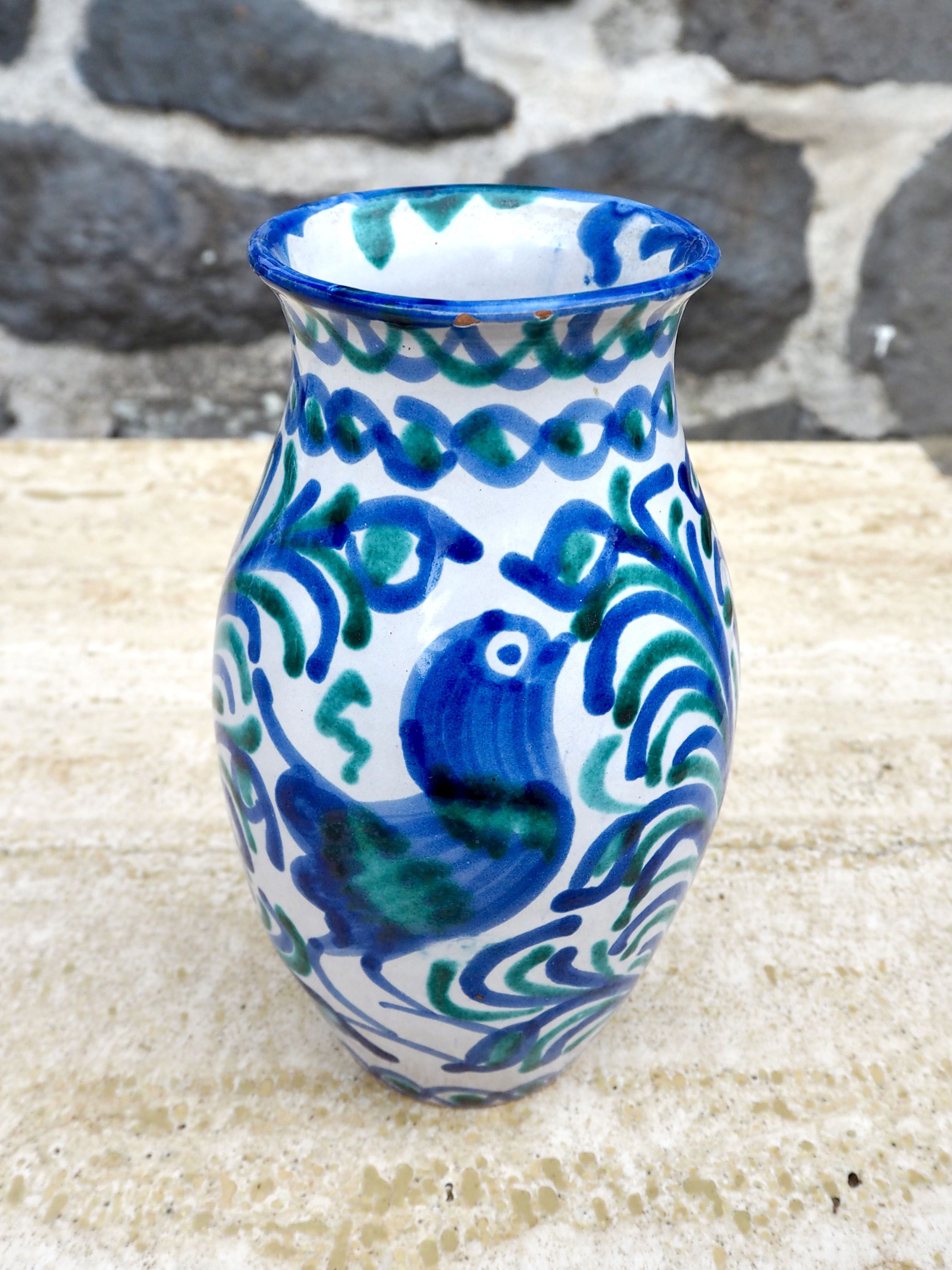 Spanish ceramic vase, 1970s