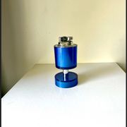 Vintage SAROME Japan Table lighter in Blue Plastic