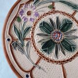 Assiette en barbotine Wasmuël