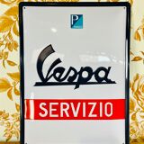 Vespa metal plate