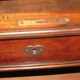 Dutch chest of drawers two mahogany drawers and walnut bramble