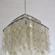 Suspension pampilles en nacre vintage