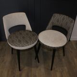 Chaises pieds compas