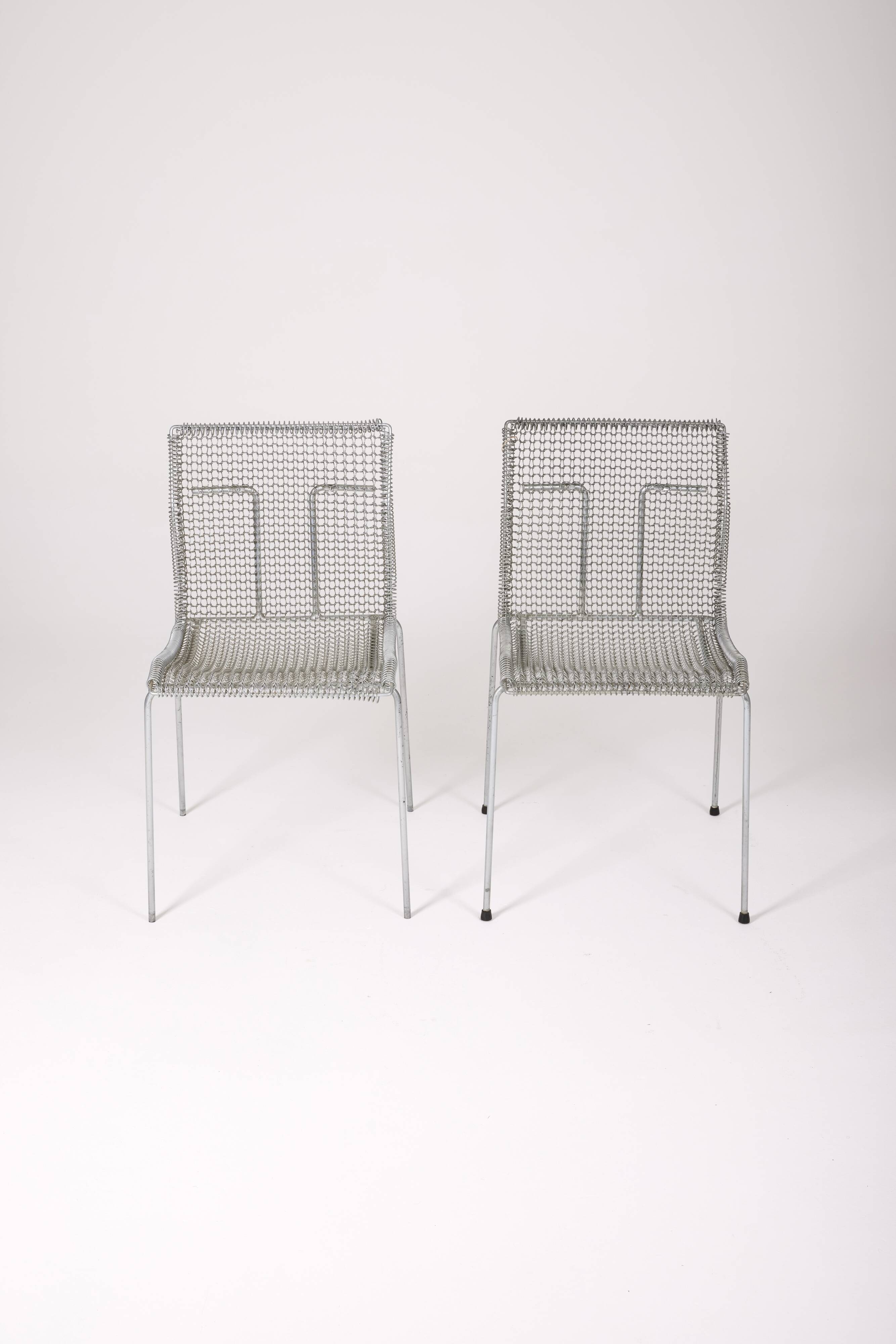 Pair of chairs "Rascal" by Niall O'Flynn for T Spectrum, 1990s, Holland