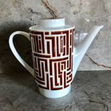 Vintage earthenware teapot