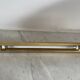 Vintage adjustable matt golden brass wall lamp, CVL, France 1980