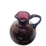 Vintage Polish jug by Zbigniew Horbowy for Sudety Glassworks, 1970s