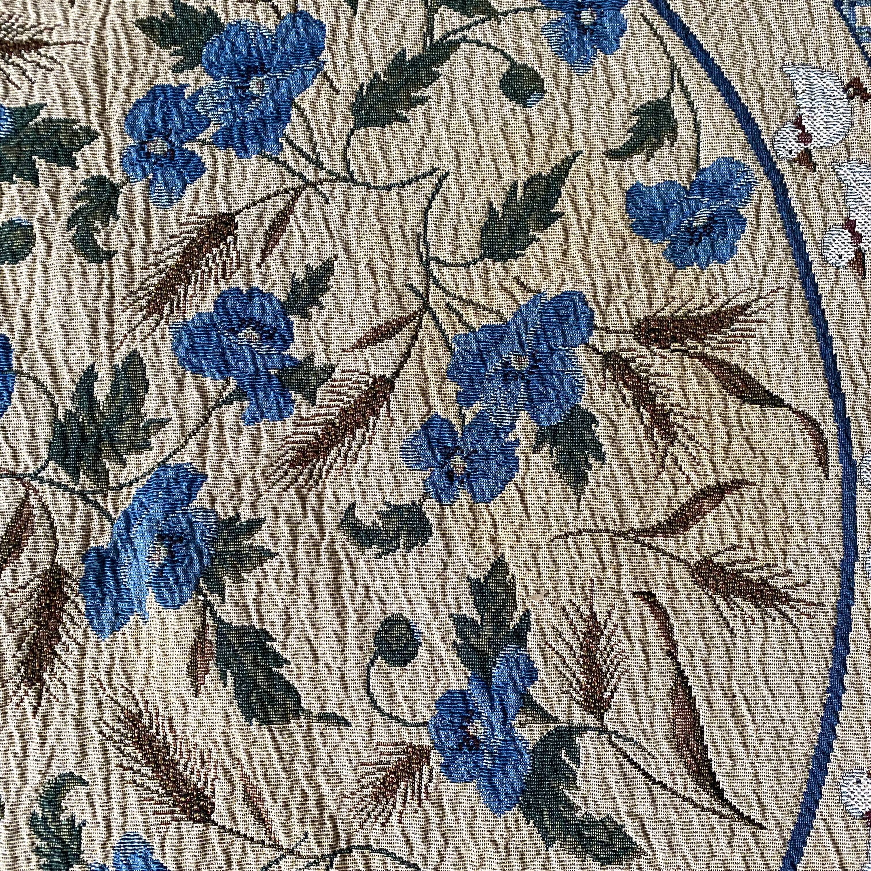 Round tablecloth flowers and geese 170 cm