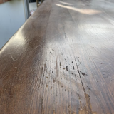 Massive oak monastery table