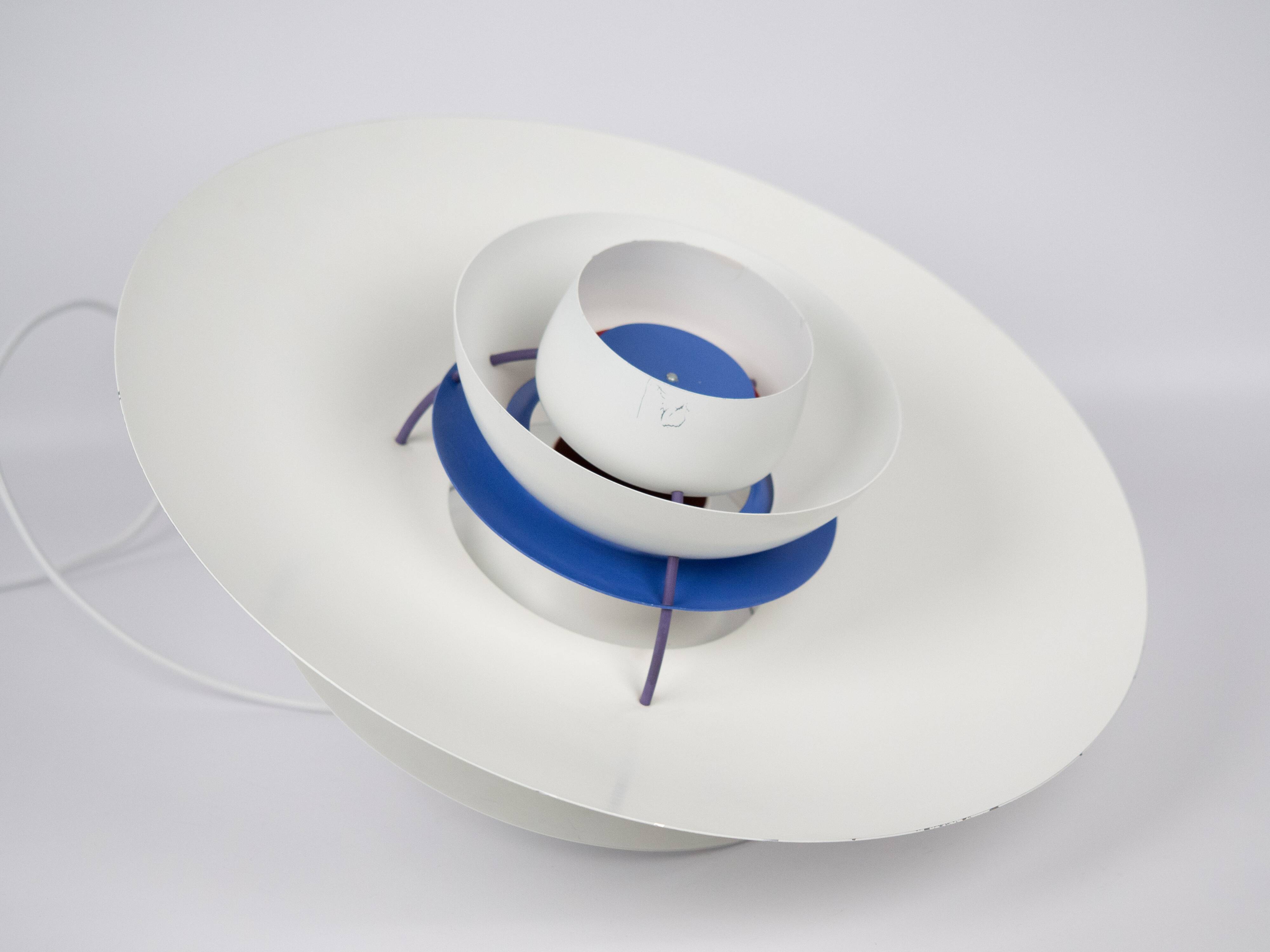 Lampe suspendue vintage danoise PH 5 par Poul Henningsen, Louis Poulsen, 1958